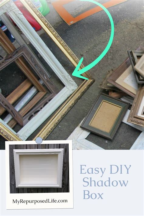 How To Turn A Frame Into A Shadow Box