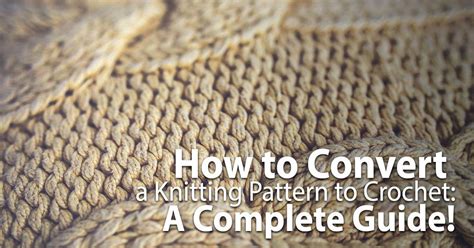 how to turn an image into a knitting pattern