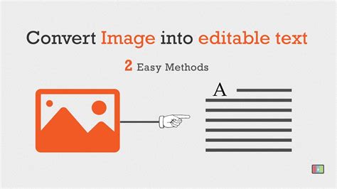 How To Turn An Image Into Editable Text