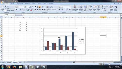 how to turn excel into chart