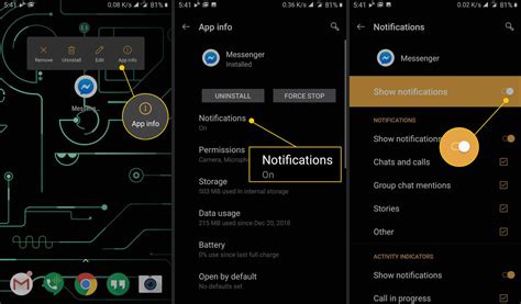how to turn off android notifications