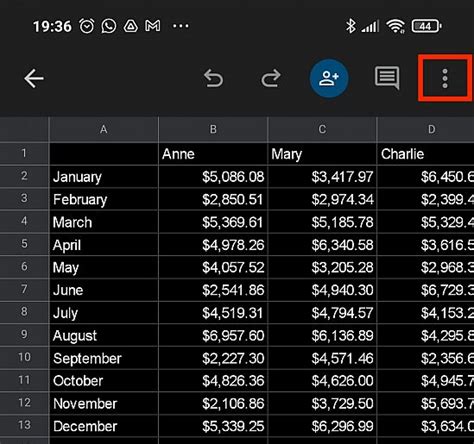 how to turn off anonymous mode in google sheets
