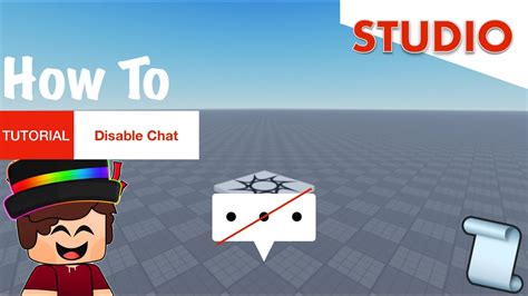 how to turn off chat in roblox studio