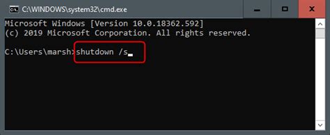 how to turn off computer command line