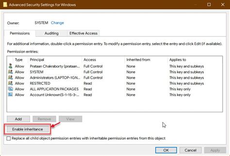 How To Turn Off Inheriting Permissions In Windows 10?