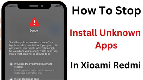 how to turn off install apps from unknown sources