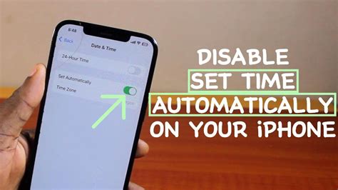 How To Turn Off Set Time Automatically Iphone