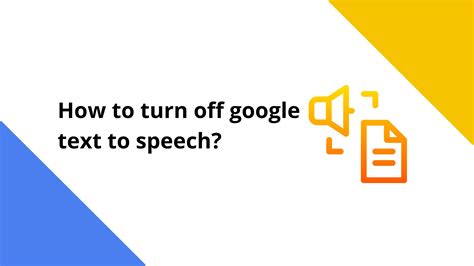 how to turn off speech recognition and synthesis from google