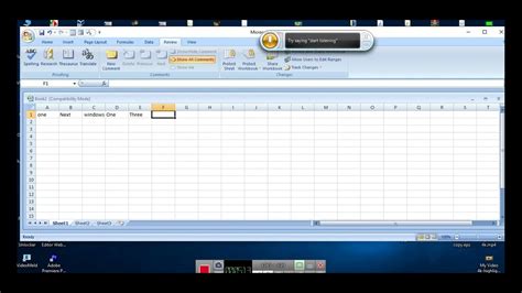 how to turn off speech recognition in excel
