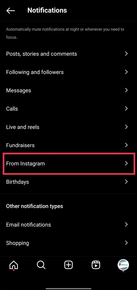 how to turn off threads notifications on instagram
