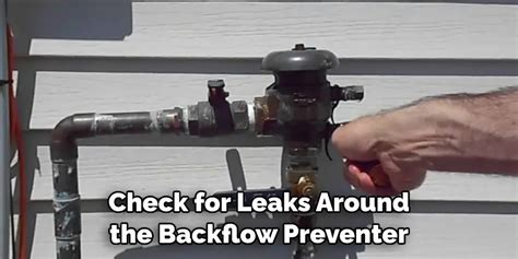 How To Turn On Irrigation Backflow