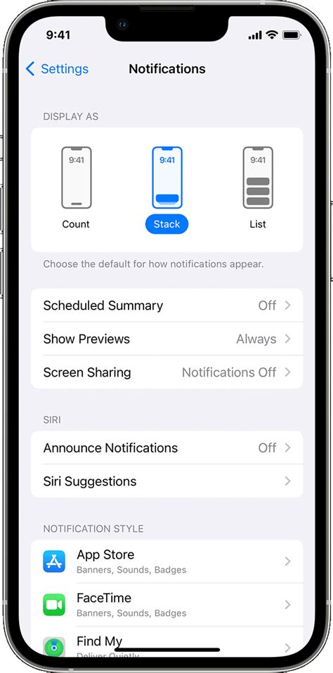 how to turn on notifications for all apps