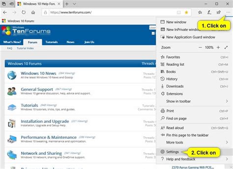 how to turn on notifications for websites