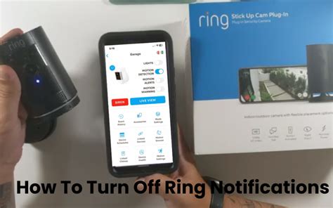 How To Turn On Ring Camera Notifications