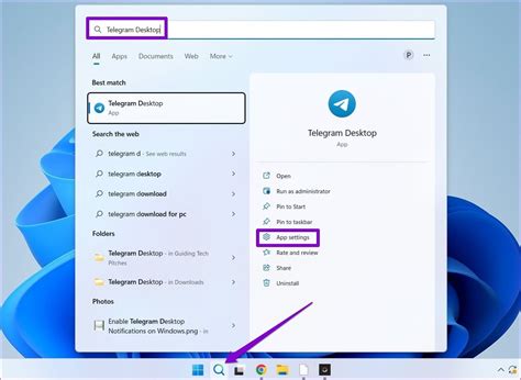 how to turn on telegram notifications desktop