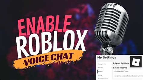how to turn on voice chat in roblox on ipad