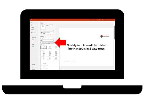 How To Turn Powerpoint Slides Into Handouts