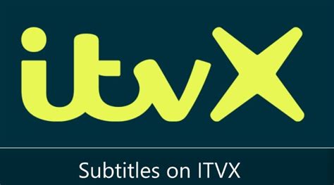 how to turn subtitles off on itvx