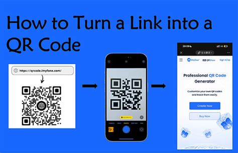 how to turn web link into qr code
