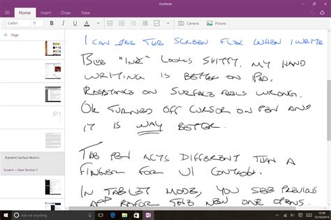 how to turn writing into text onenote