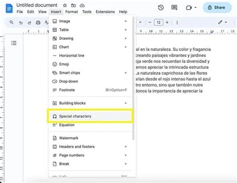 How To Type Accent Marks In Google Docs