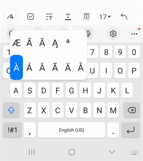 How To Type Accent Marks On An Android