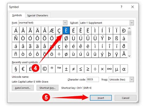How To Type An Accent Aigu In Microsoft Word