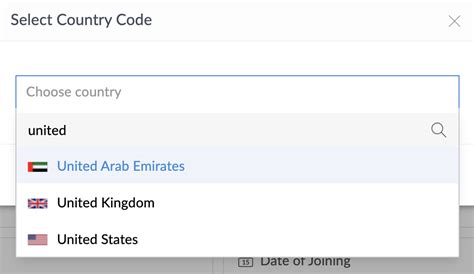 how to type country code