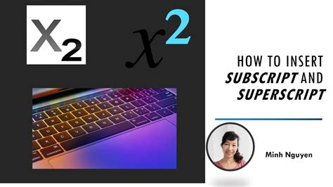 how to type subscript 2 on keyboard