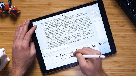 how to type with apple pencil in notes