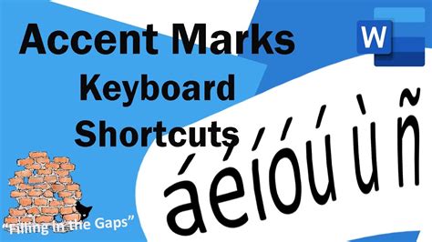 How To Type Word With Accent Marks