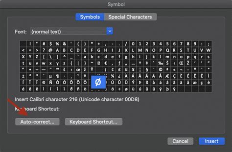 how to type zero with slash symbol