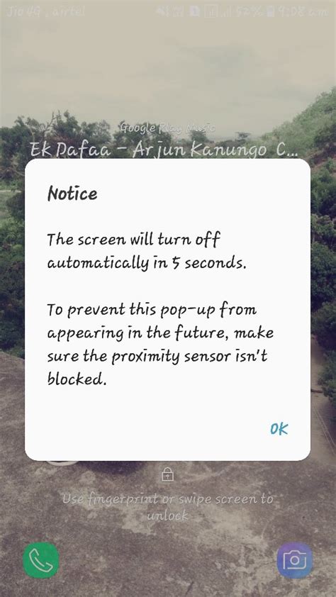 How To Unblock Proximity Sensor