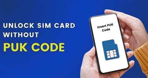 how to unblock sim without puk code