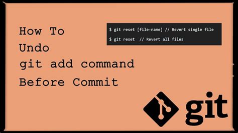 how to undo last commit in git command