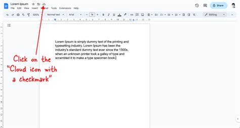 how to undo saved changes in google docs