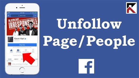 How To Unfollow Someone Or Page Facebook App YouTube