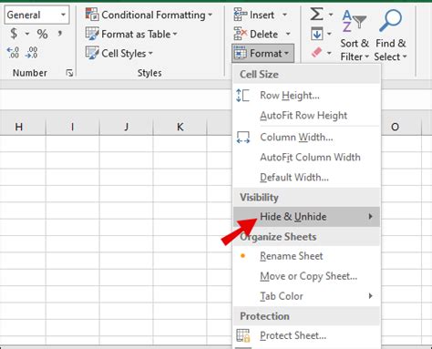 how to unhide pivot table in excel