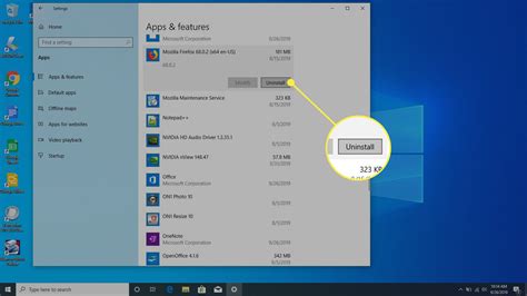 how to uninstall all apps from pc
