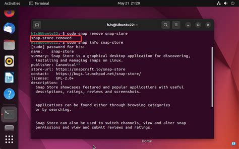 how to uninstall app in ubuntu 20.04 using terminal