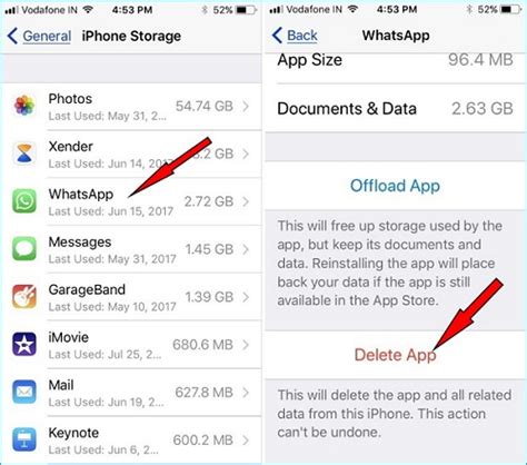 how to uninstall apps on iphone from icloud