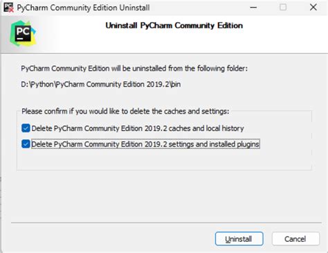 how to uninstall plugin in pycharm