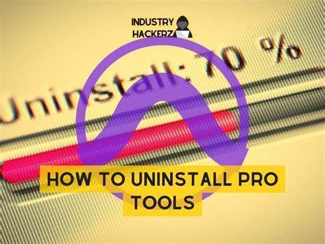 how to uninstall pro tools windows 10