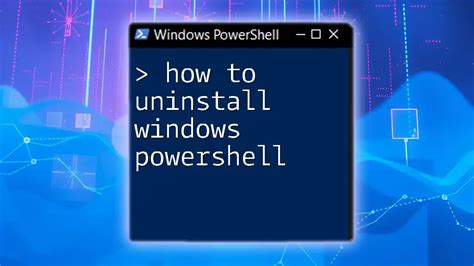 how to uninstall python in windows powershell