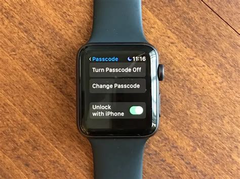 how to unlock a apple watch with a passcode