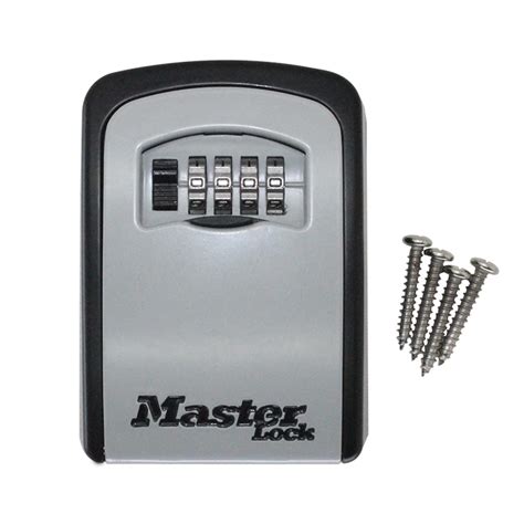 how to unlock a master lock key lock box