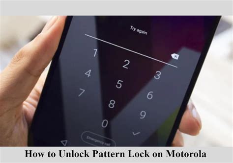 How To Unlock A Pattern On An Android Phone