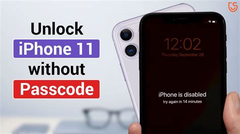how to unlock an iphone 11 without a passcode