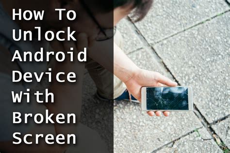 How To Unlock Android Device With Black Screen