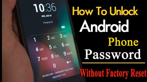 how to unlock android phone using code